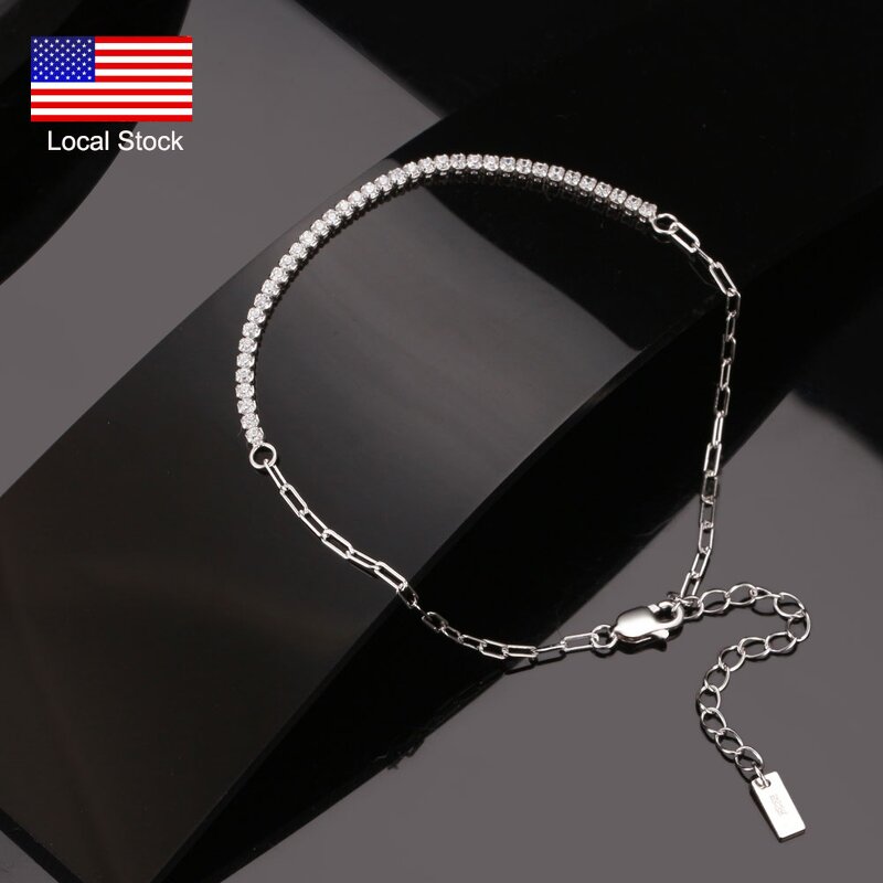 Adjustable Tennis Chain Bracelet Manufacturer - OEM/ODM Custom 14K Gold Plated Minimalist Paperclip Chain Bracelet