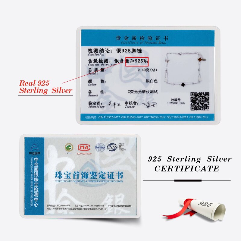 Minimalist Womens Anklet Manufacturer - OEM/ODM Custom Minimalist Womens Anklet 925 Silver Natural Shell Summer Beach Foot