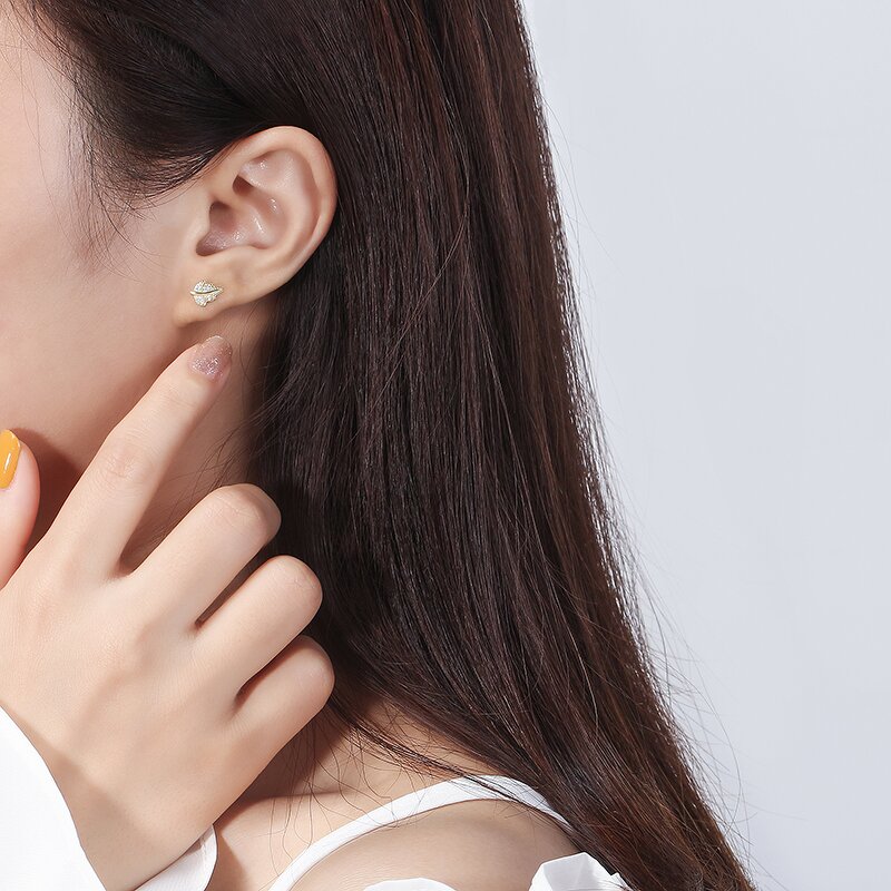 Cartilage Piercing Earrings Factory - OEM/ODM Custom 14K Gold Plated Cartilage Piercing Earrings 925 Silver Small Hoop