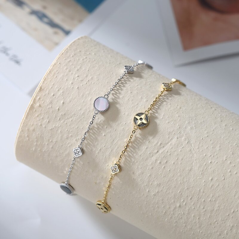 Fashion Jewelry Anklet Factory - OEM/ODM Custom Fashion Jewelry 925 Silver Anklet Foot Chain 14K Gold Plated Chain Anklets