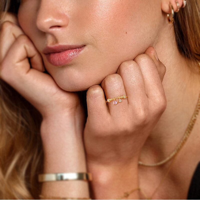 Moissanite Heart Earring Factory - OEM/ODM Custom Moissanite Heart Earring 925 Silver 5-10mm D Color VVS Moissanite