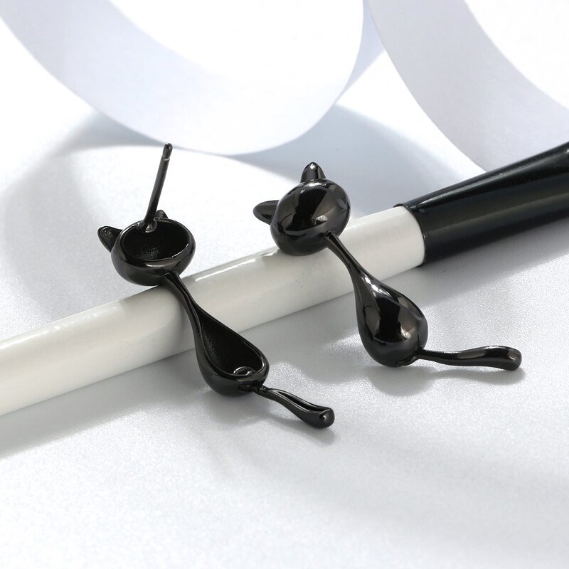 Personality Punk Stud Earrings Manufacturer - OEM/ODM Custom Personality Punk 925 Silver Evil Eyes Stud Earrings Jewelry