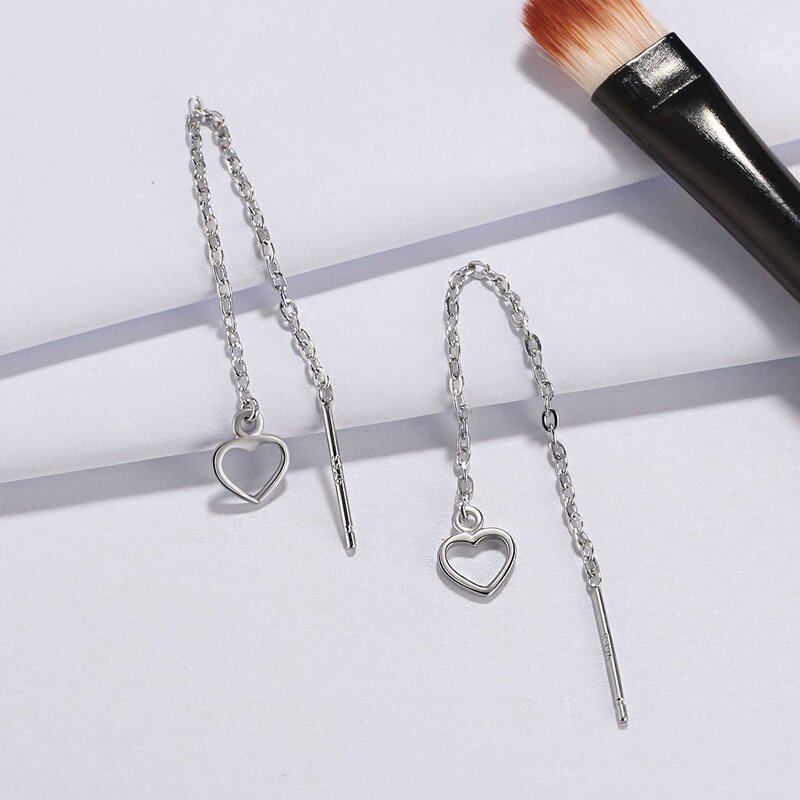 Exquisite Jewelry Earring Factory - OEM/ODM Custom Exquisite Jewelry Earring 925 Silver Eternity Square Heart Round Diamond