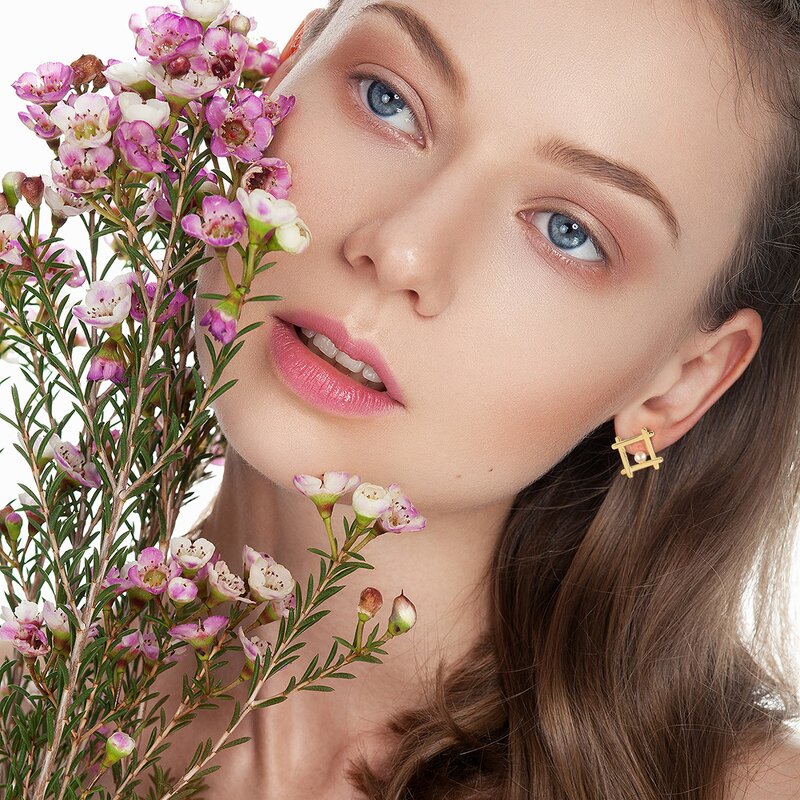 Tassel Drop Earring Factory - OEM/ODM Custom 925 Silver Cz Bling Zircon Pearl Charm Long Tassel Drop Earring