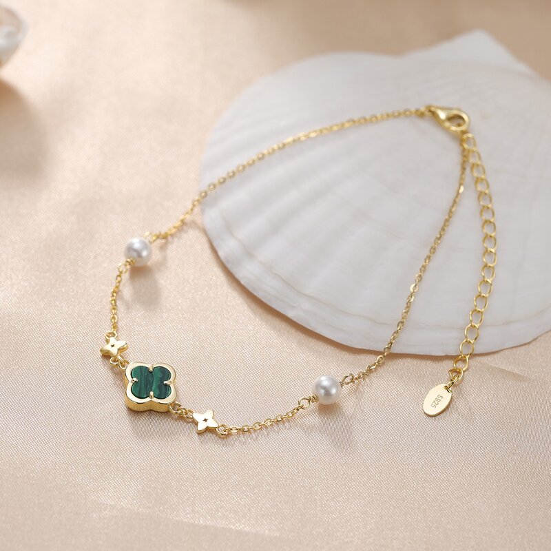 Ankle Bracelets for Women Factory - OEM/ODM Custom Ankle Bracelets for Women 14k Gold Plated Waterproof Cuban Figaro Link