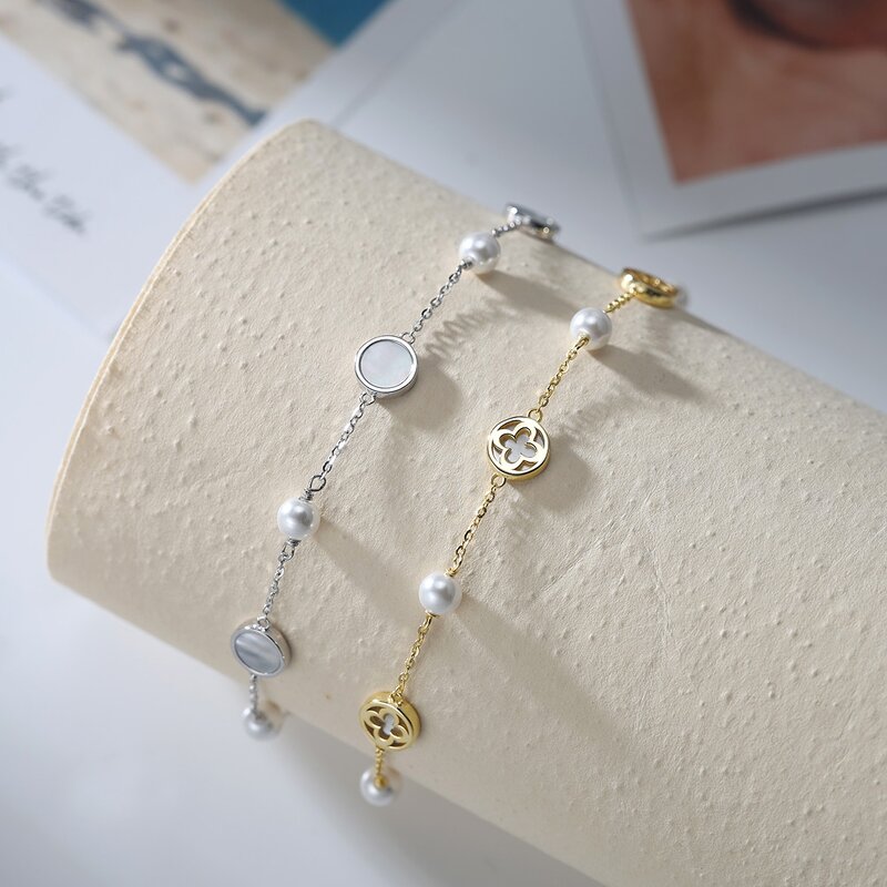 Plata 925 Summer Beach Anklets Manufacturer - OEM/ODM Custom European and American Plata 925 Sterling Silver Summer Beach Anklets