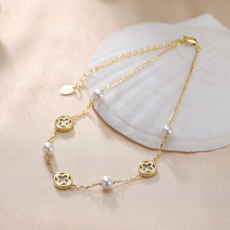 Plata 925 Summer Beach Anklets Manufacturer - OEM/ODM Custom European and American Plata 925 Sterling Silver Summer Beach Anklets