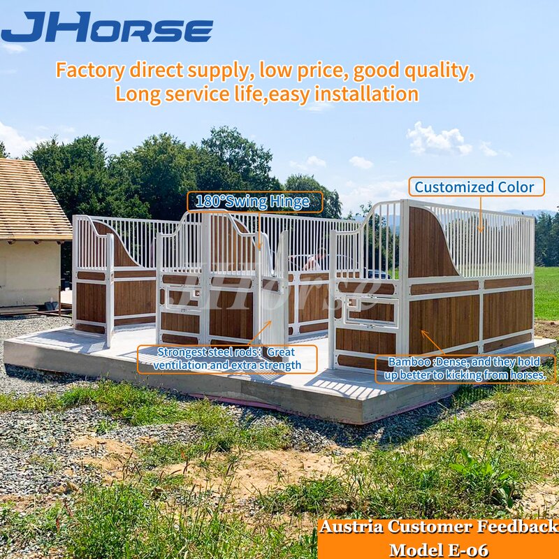 Farm Mobile Cheap Portable Horse Box Factory - OEM/ODM Custom Farm Mobile Cheap Portable Metal Design Horse Box