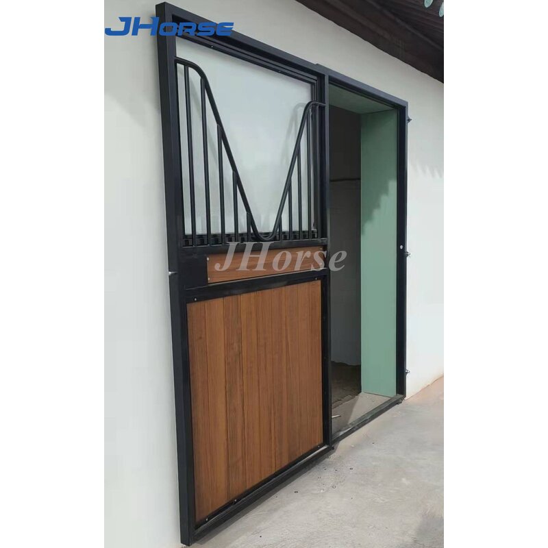 Horse Stall Front Factory - OEM/ODM Custom Galvanized Stainless Glass Frame Horse Stall Front