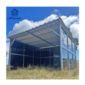 Portable Low Price Horse Stable Stall Boxes Manufacturer - OEM/ODM Custom Portable Low Price Customized Size Horse Shelter