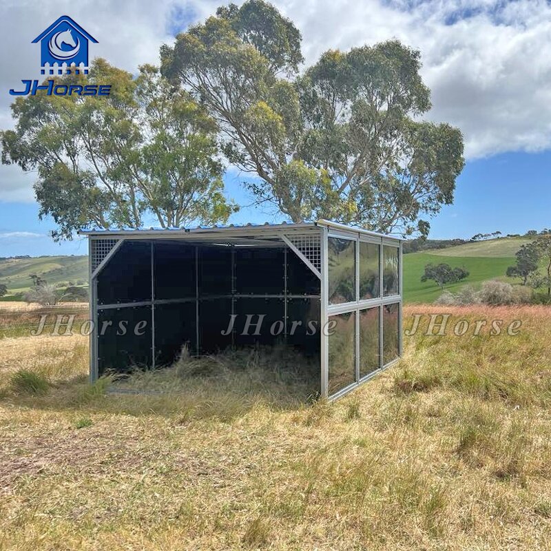 Portable Low Price Horse Stable Stall Boxes Manufacturer - OEM/ODM Custom Portable Low Price Customized Size Horse Shelter
