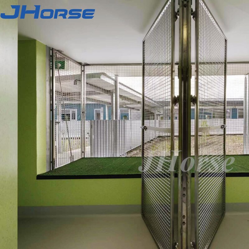 Pets Cages Dog Cage Factory - OEM/ODM Custom Heavy Duty Stainless Steel Wire Mesh Pig Cages Equipment