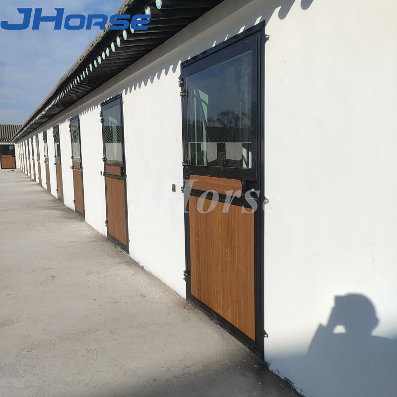 Horse Stall Front Factory - OEM/ODM Custom Galvanized Stainless Glass Frame Horse Stall Front