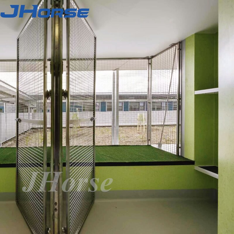 Pets Cages Dog Cage Factory - OEM/ODM Custom Heavy Duty Stainless Steel Wire Mesh Pig Cages Equipment