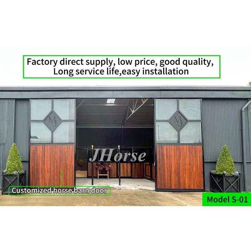 Horse Stable Windows Manufacturer - OEM/ODM Custom Hot Sale Eco-friendly Bamboo Horse Barn Windows with Glass