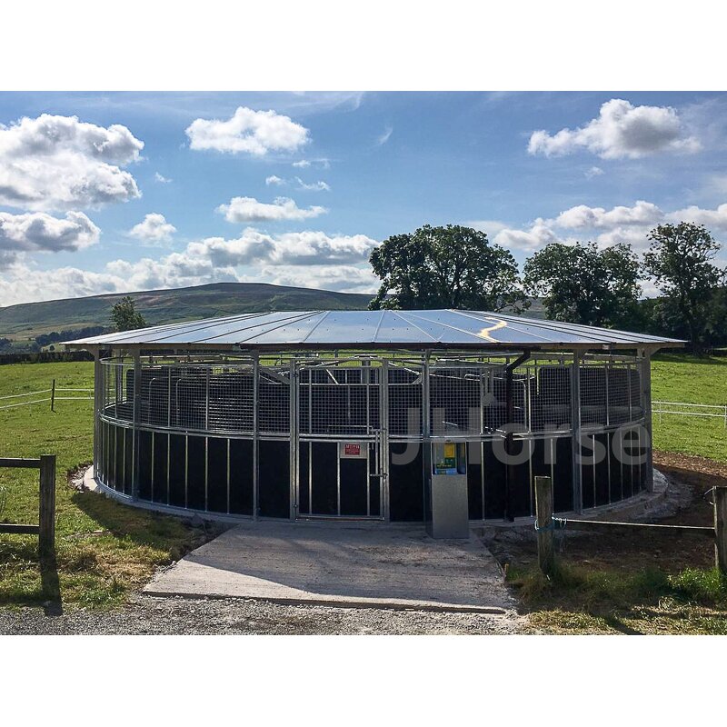 Economical Horse Walker Factory - OEM/ODM Custom Economical Hot-selling Horse Walker with Without Roof