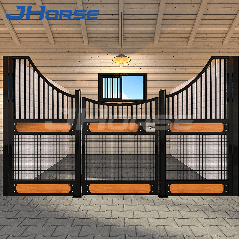 Stable Doors Factory - OEM/ODM Custom Portable Wood Hinge Metal Barn Stalls Stable Doors