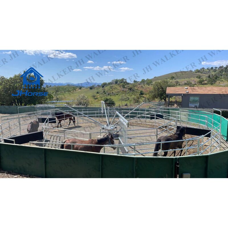 Horsewalker Equipment Manufacturer - OEM/ODM Custom Durable Hot Dipped Galvanized Horsewalker with CE