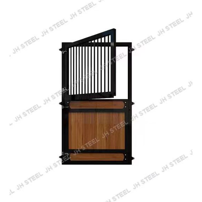 Horse Stall Barn End Door Factory - OEM/ODM Custom Galvanized Metal Heavy Duty Horse Stable End Door