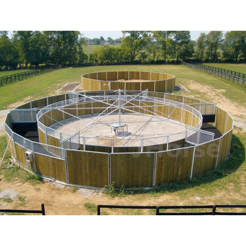 Economical Horse Walker Factory - OEM/ODM Custom Economical Hot-selling Horse Walker with Without Roof