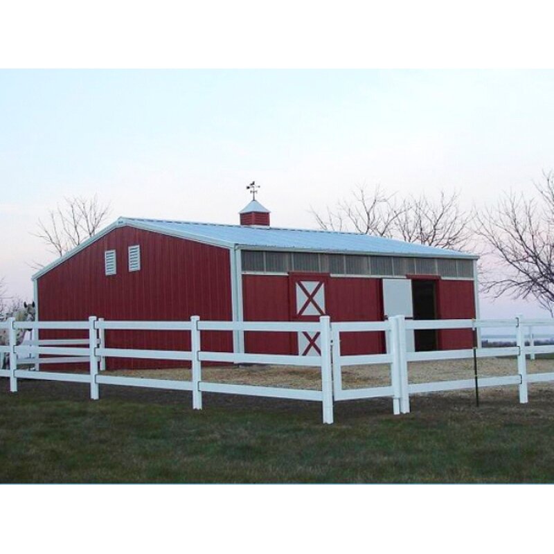 Plastic PVC Farm Horse Fence Manufacturer - OEM/ODM Custom Factory Supply Bulk Cheap White Plastic PVC Fence