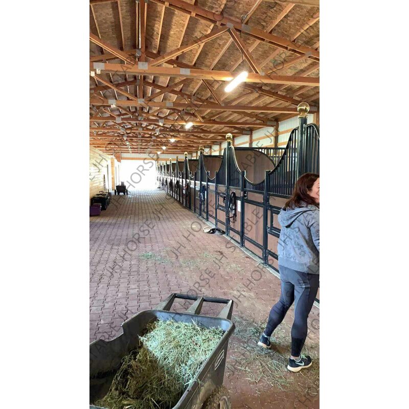 Hot Dip Swing Door Horse Stable Box Manufacturer - OEM/ODM Custom Hot Dip Swing Door Outdoor Horse Stable Box Stall