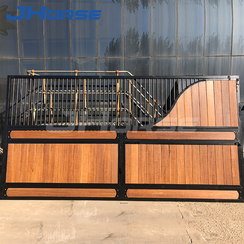 Steel Panels Powder Coated Horse Stable Manufacturer - OEM/ODM Custom Steel Panels Powder Bamboo Wooden Kits Coated Stable