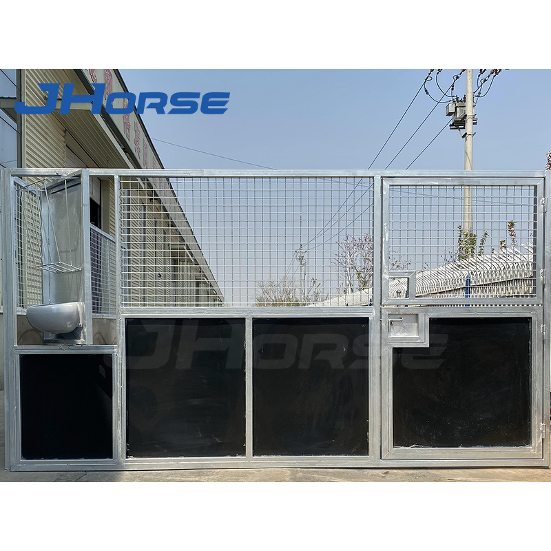 Portable Horse Stables Stall Manufacturer - OEM/ODM Custom Portable Horse Stables Construction Steel Frame Shelter