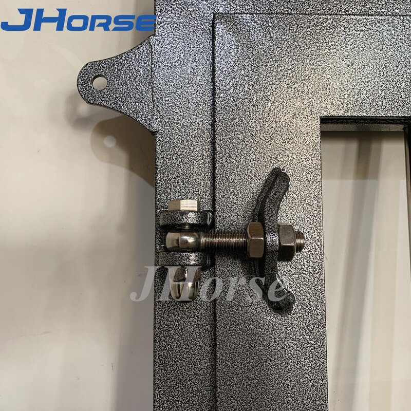 Horse Stall Hinged Window Factory - OEM/ODM Custom Heavy Duty Steel Prefab Toughened Glass Stall Hinged Window
