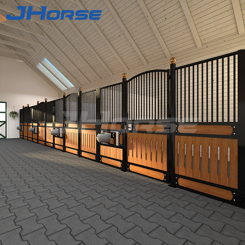 Interior Bamboo Pine Pipe Stainless Stable Factory - OEM/ODM Custom Interior Bamboo Pine Pipe Stainless Outdoor Horse Stable