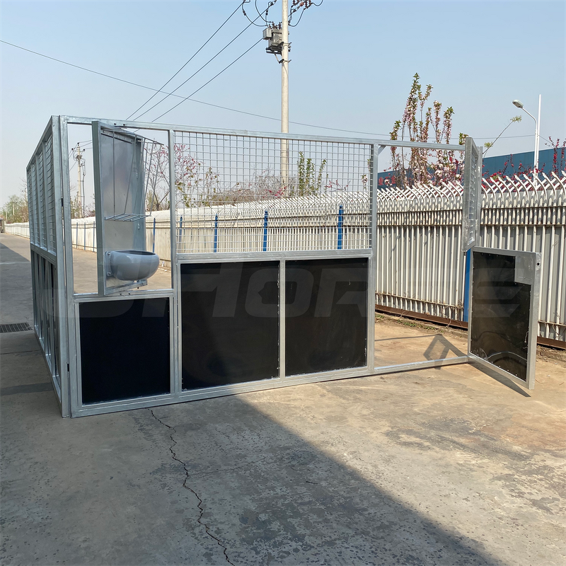 Customized Metal Horse Stable Fence Factory - OEM/ODM Customized Metal Light Duty Galvanized Horse Stable Fence Panel