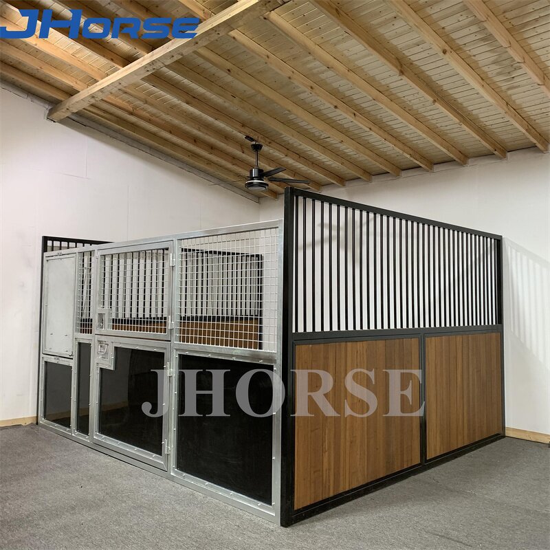 Customized Metal Horse Stable Fence Factory - OEM/ODM Customized Metal Light Duty Galvanized Horse Stable Fence Panel
