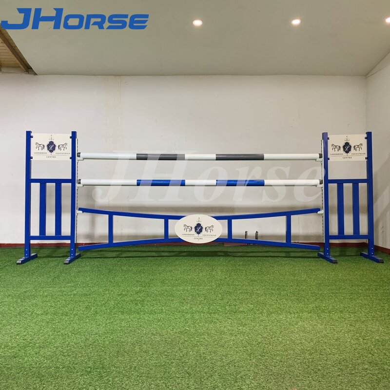 Horse Show Jumping Stand Factory - OEM/ODM Custom Horse Show Jumping Stand with Colorful Aluminum Tubes