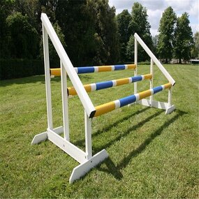 Horse Show Jumping Fence Factory - OEM/ODM Custom Portable Double Bar Horse Show Jumping Training Fence
