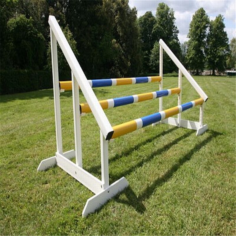 Horse Show Jumping Fence Factory - OEM/ODM Custom Portable Double Bar Horse Show Jumping Training Fence