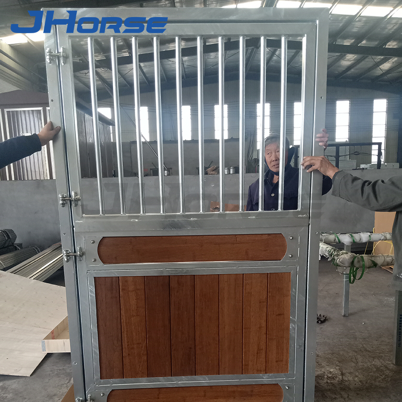 Horse Stable Panels Factory - OEM/ODM Custom Steel Stables Panels Wood Doors Stall Barn Door