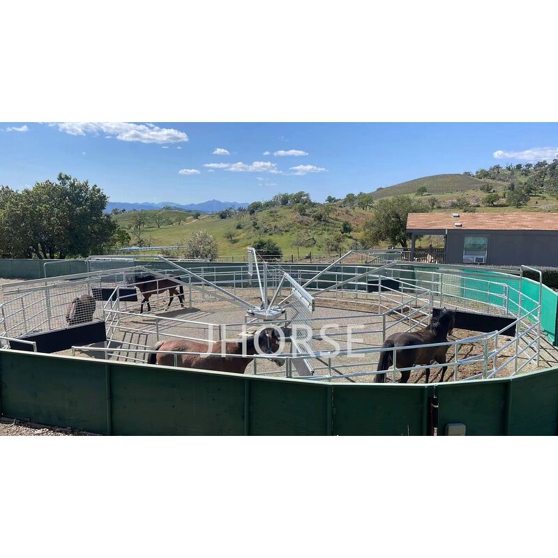 Low Price Horse Walker Factory - OEM/ODM Custom Low Price High Quality 4 to 10 Horses Exerciser