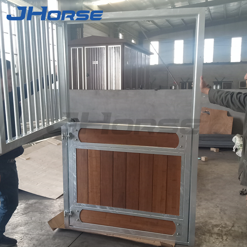 Horse Stable Panels Factory - OEM/ODM Custom Steel Stables Panels Wood Doors Stall Barn Door