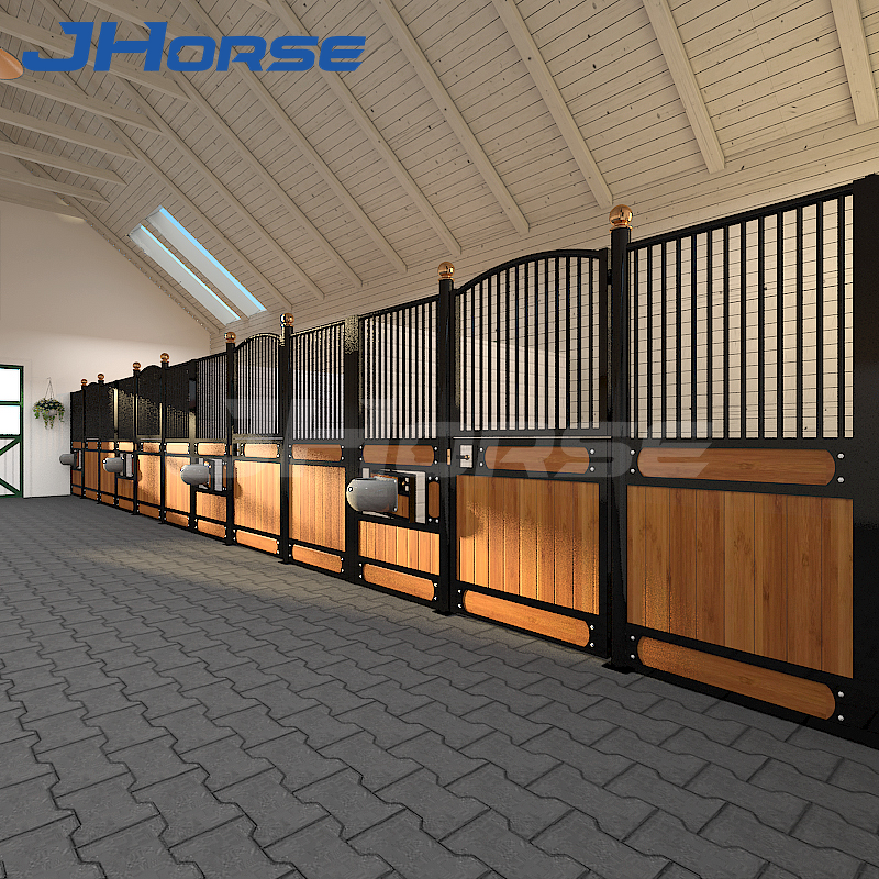 Australia Outdoor Portable Prefab Horse Stable Factory - OEM/ODM Custom Australia Standard Outdoor Prefab Bamboo Wooden Stable