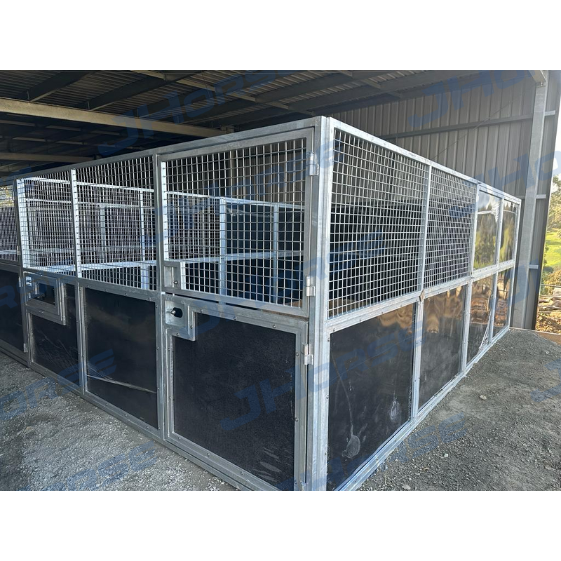 Customized Equine Mobile Horse Barn Stall Manufacturer - OEM/ODM Customized Equine Mobile Galvanized Horse Barn Stall Products