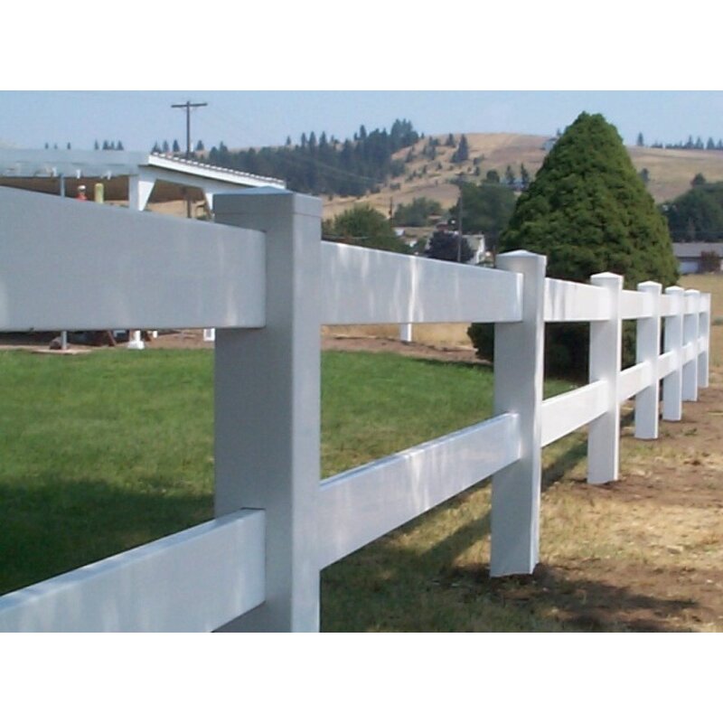 Plastic PVC Farm Horse Fence Manufacturer - OEM/ODM Custom Factory Supply Bulk Cheap White Plastic PVC Fence