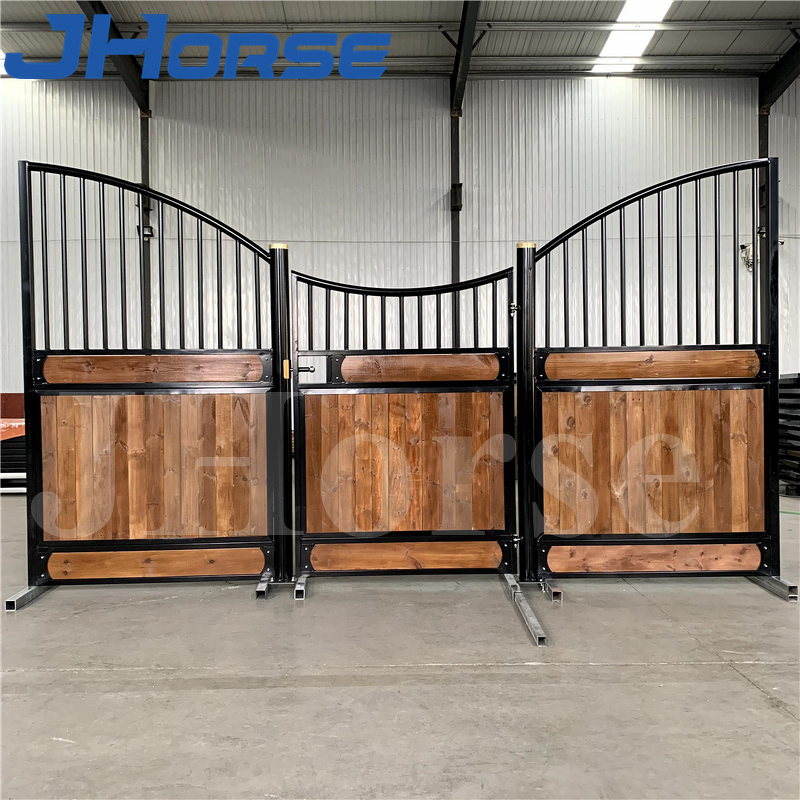 Portable Horse Stall Dividers Factory - OEM/ODM Custom Portable Horse Stall Dividers Freestanding Bamboo Fencing Panels