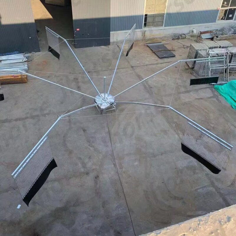 Hot Dipped Galvanized Horse Walker Factory - OEM/ODM Custom Hot Dip Galvanized Horse Walker with Safe Drift Fences