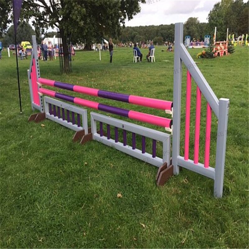 Horse Show Jumping Fence Factory - OEM/ODM Custom Portable Double Bar Horse Show Jumping Training Fence
