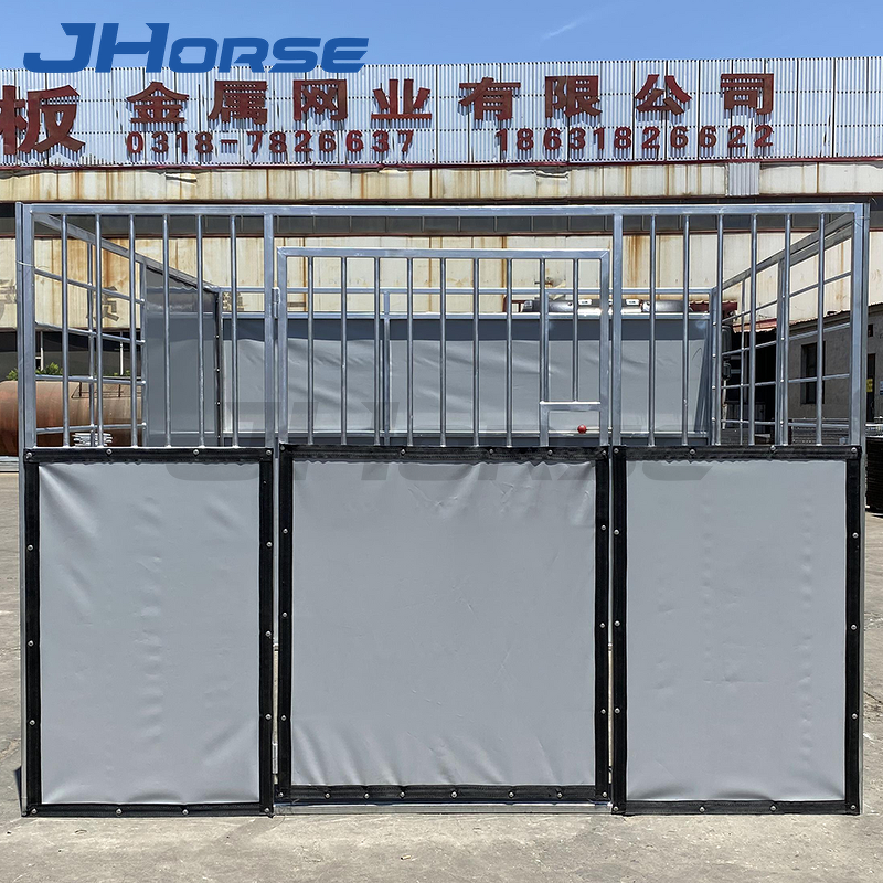 Hot Dip Galvanized Steel Portable Horse Stables Manufacturer - OEM/ODM Custom Galvanized Steel Portable Horse Stables with Shelter