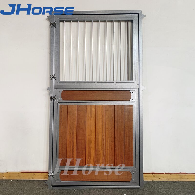 Horse Barn Dutch Stable Door Factory - OEM/ODM Custom Indoor Exterior Durable Wooden Metal Dutch Stable Door
