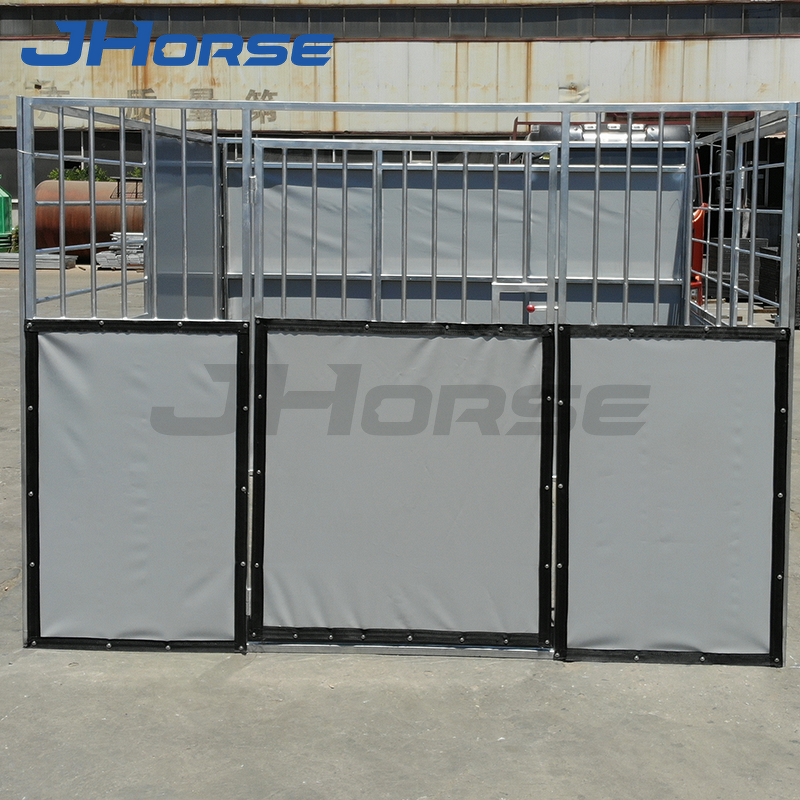 Temporary Steel Fence Manufacturer - OEM/ODM Custom Light-Duty Farm Easy Stall Temporary Steel Fence HDPE Panel