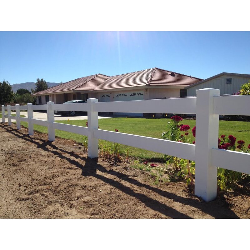 Plastic PVC Farm Horse Fence Manufacturer - OEM/ODM Custom Factory Supply Bulk Cheap White Plastic PVC Fence