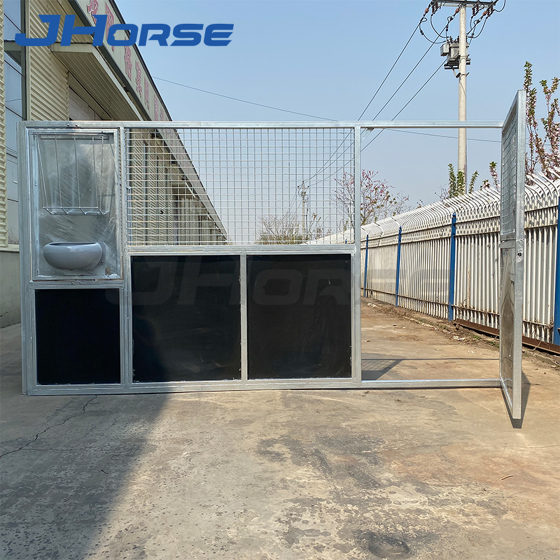 Temporary Steel Fence Manufacturer - OEM/ODM Custom Light-Duty Farm Easy Stall Temporary Steel Fence HDPE Panel