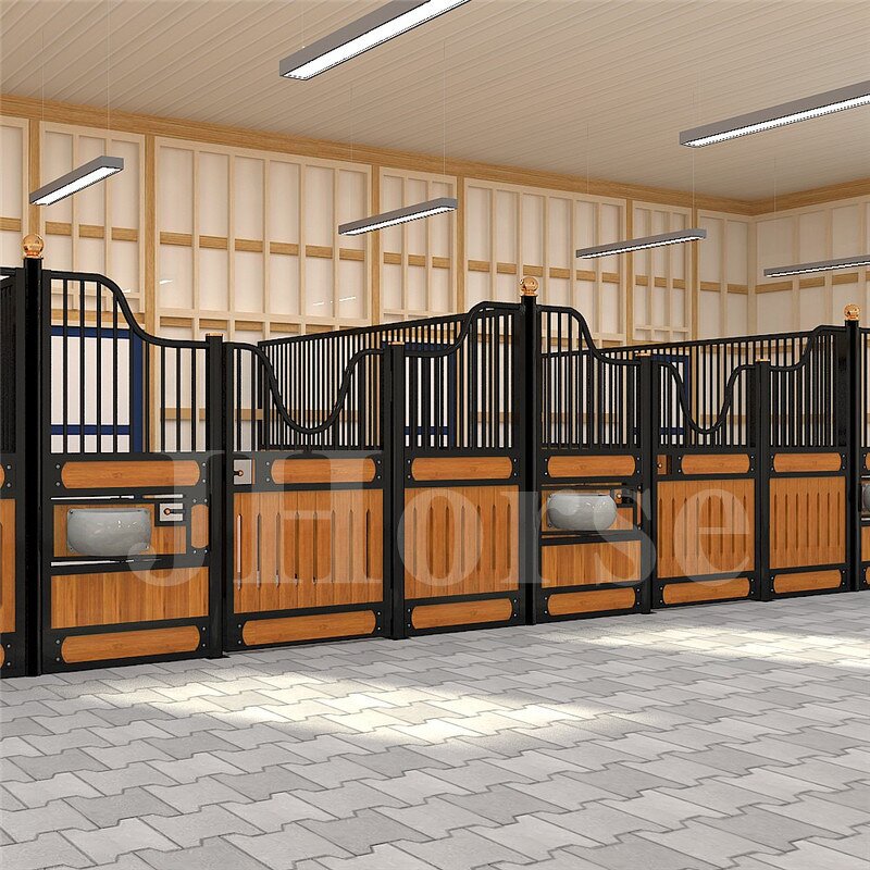 Precast European Style Horse Stable Manufacturer - OEM/ODM Custom Precast European Style Horse Stable with Steel Structure